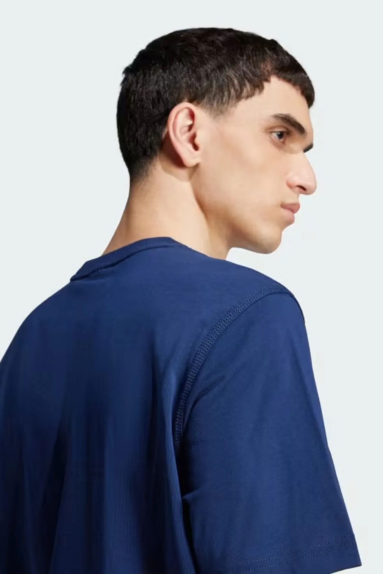 ButterSoftTexture Trefoil Essential Tee Night Indigo