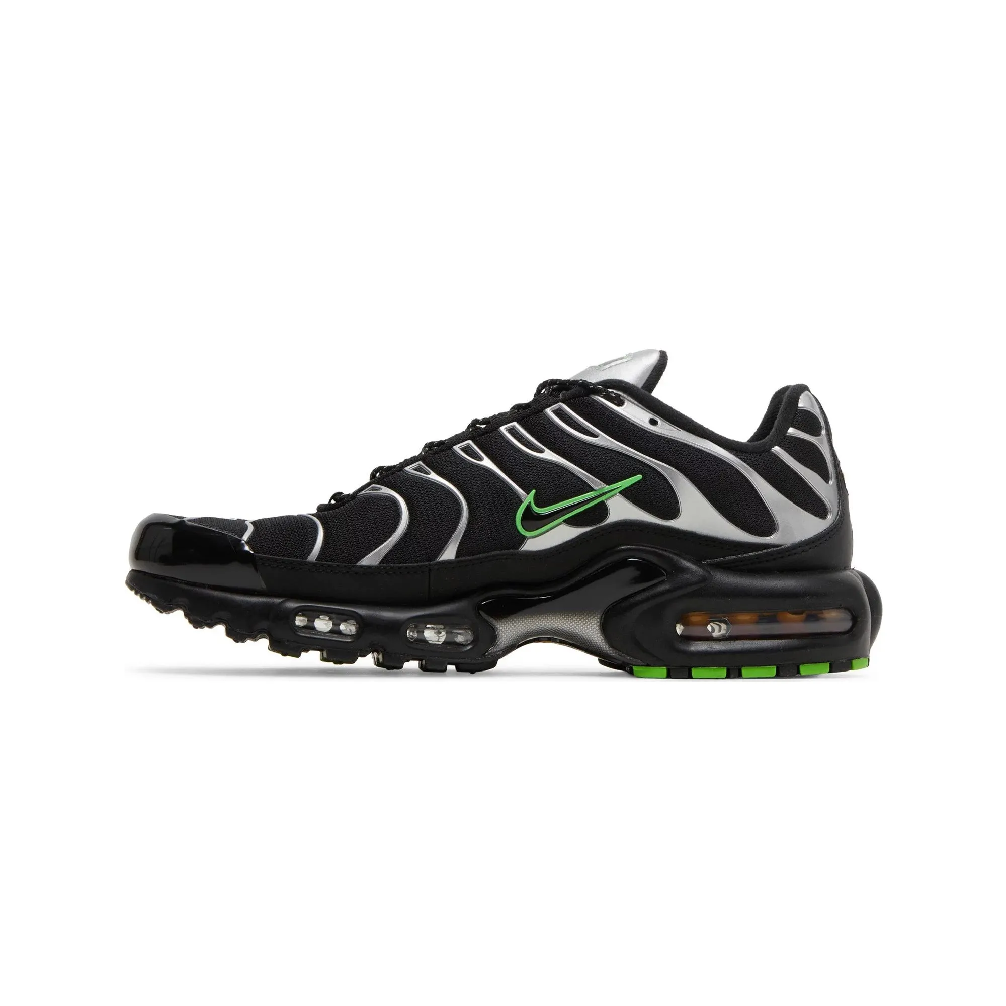 Breath Zone Air Max TN Plus 'Black Silver Green Strike' (2021)