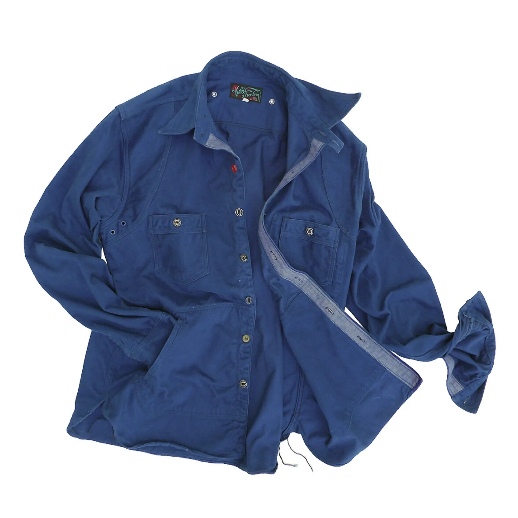 Trailblazer Shirt Prussian Blue - Warehouse Anti Odor Treatment