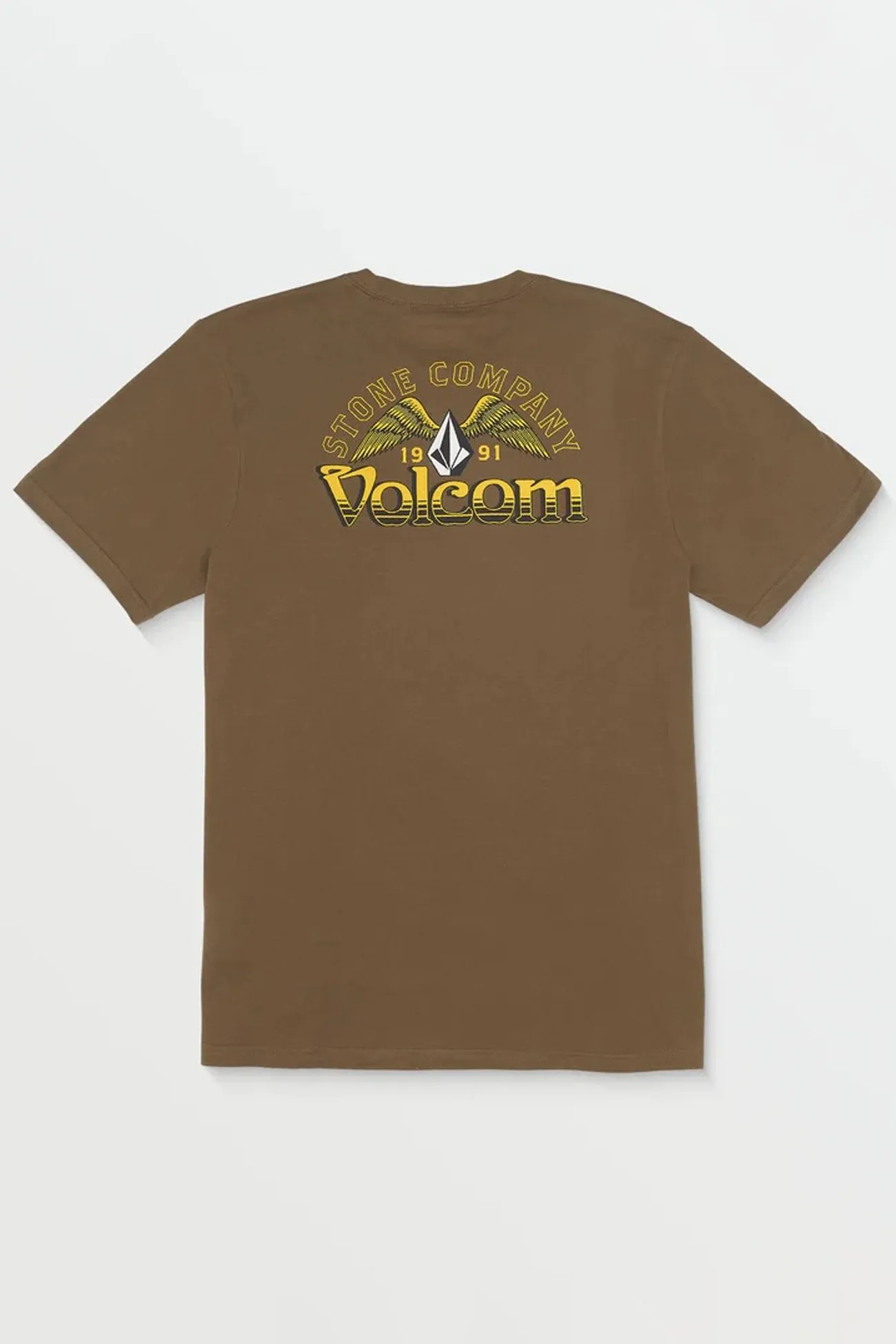 UltravioletProtectionFabric QuickDryConstruction Soaring Since 91 Short Sleeve Tee Dark Earth