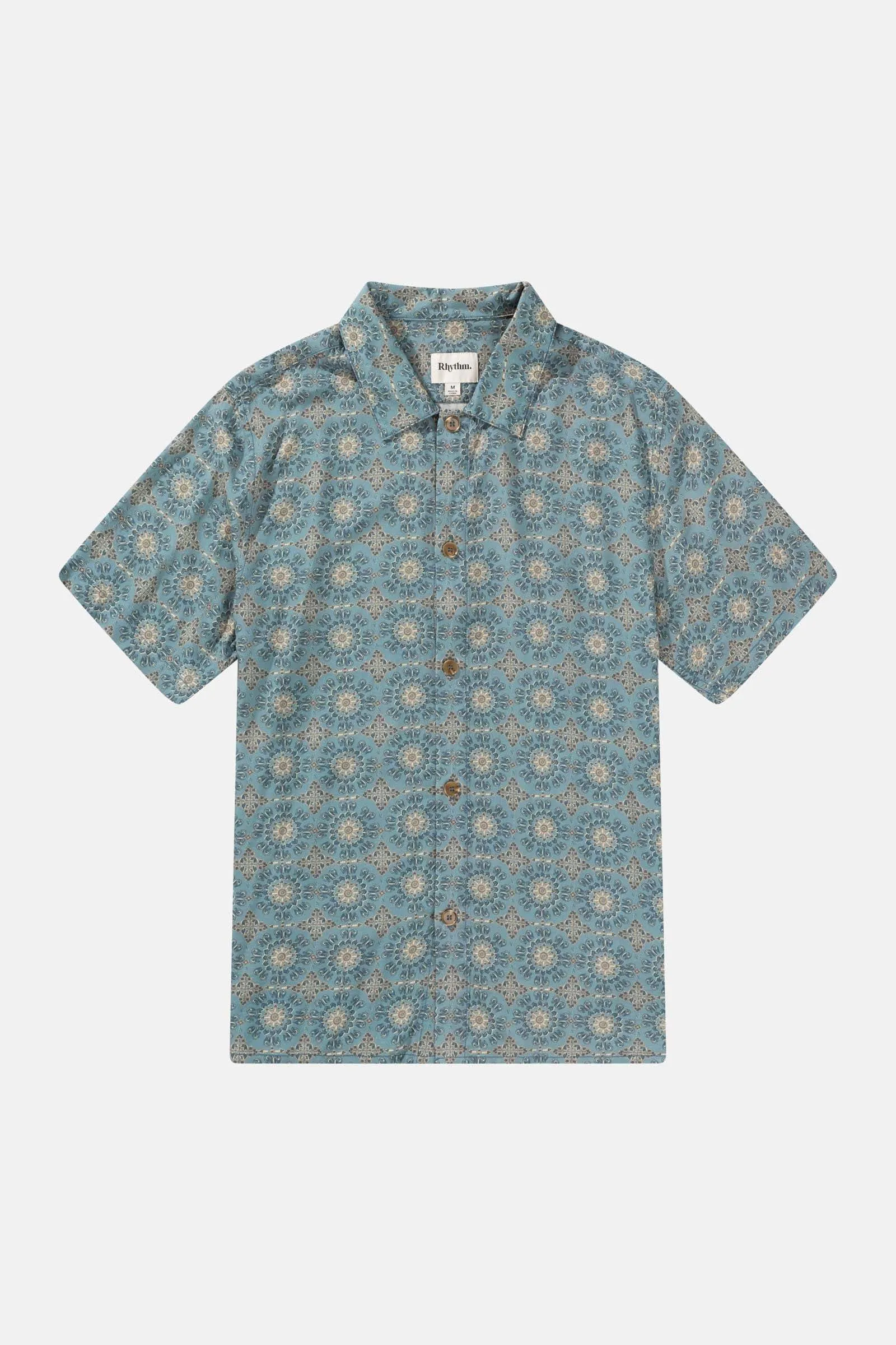 ZipClosure Airflow Ventilation Tulum Short Sleeve Shirt Slate