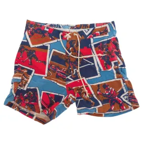 Minimal Stretch service industry Aventure Beach Trunks "Sports" - Lot.B