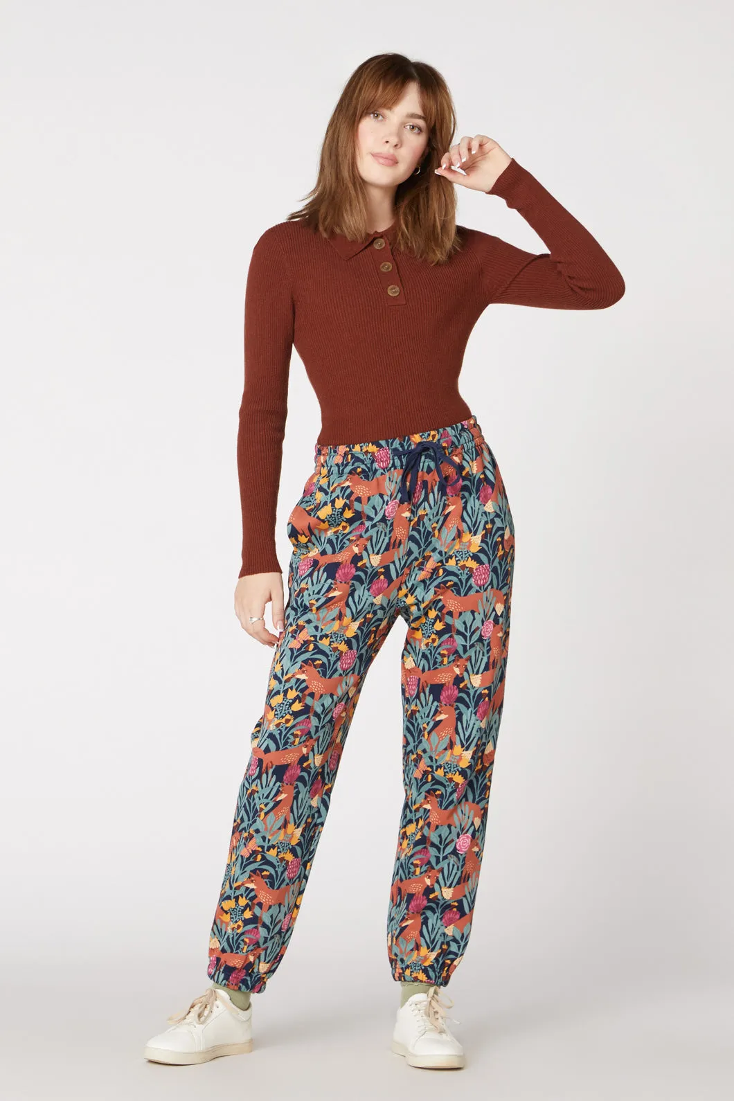 Foxy Garden Track Pants Long Use