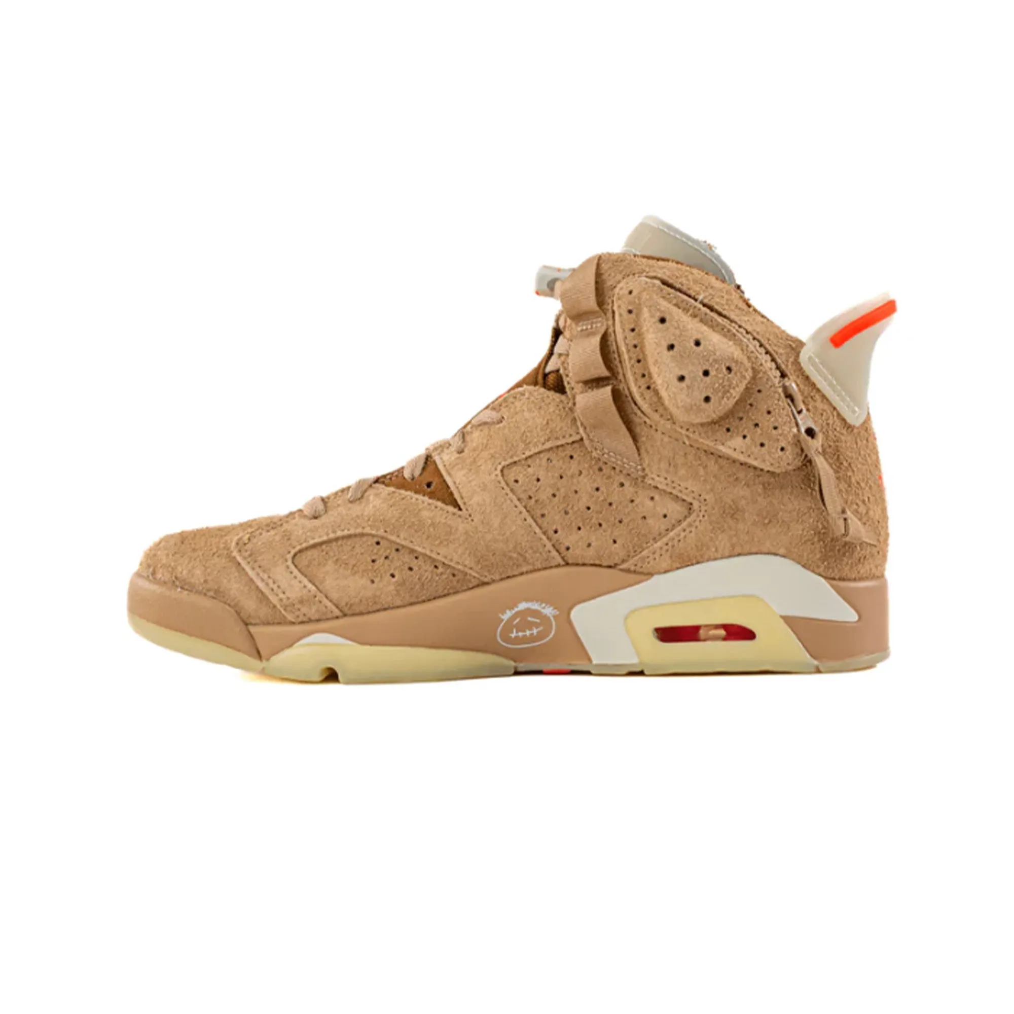 Air Jordan 6 x Travis Scott Retro 'British Khaki' (2021) Off-Road Ready