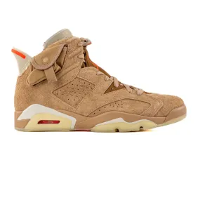 Air Jordan 6 x Travis Scott Retro 'British Khaki' (2021) Slim breathability Ultra-soft comfort