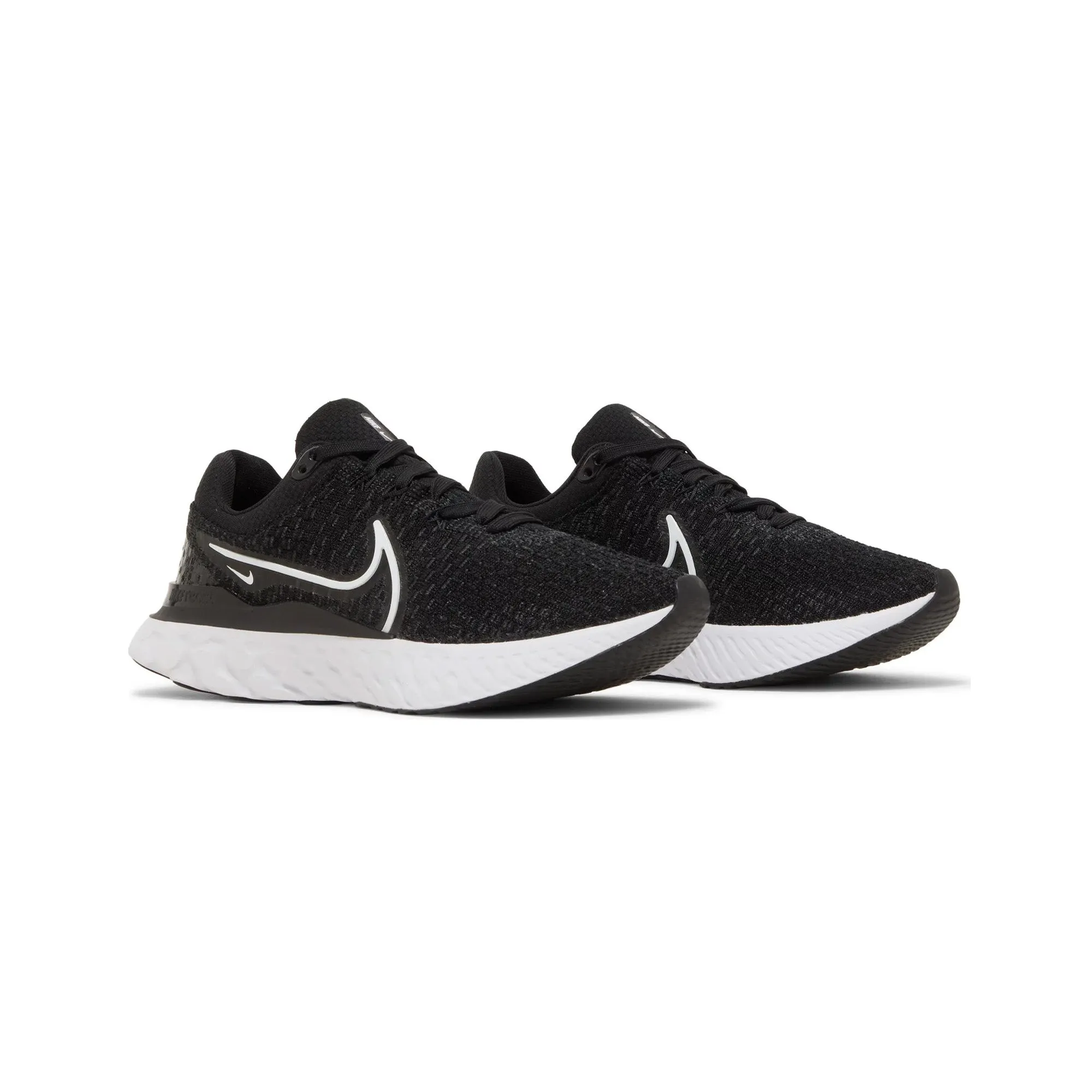 Nike React Infinity Run Flyknit 3 'Black White' Women's Comfort Pad