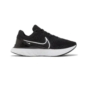 Breathable lining fabric Multi Layer Cushion Nike React Infinity Run Flyknit 3 'Black White' Women's