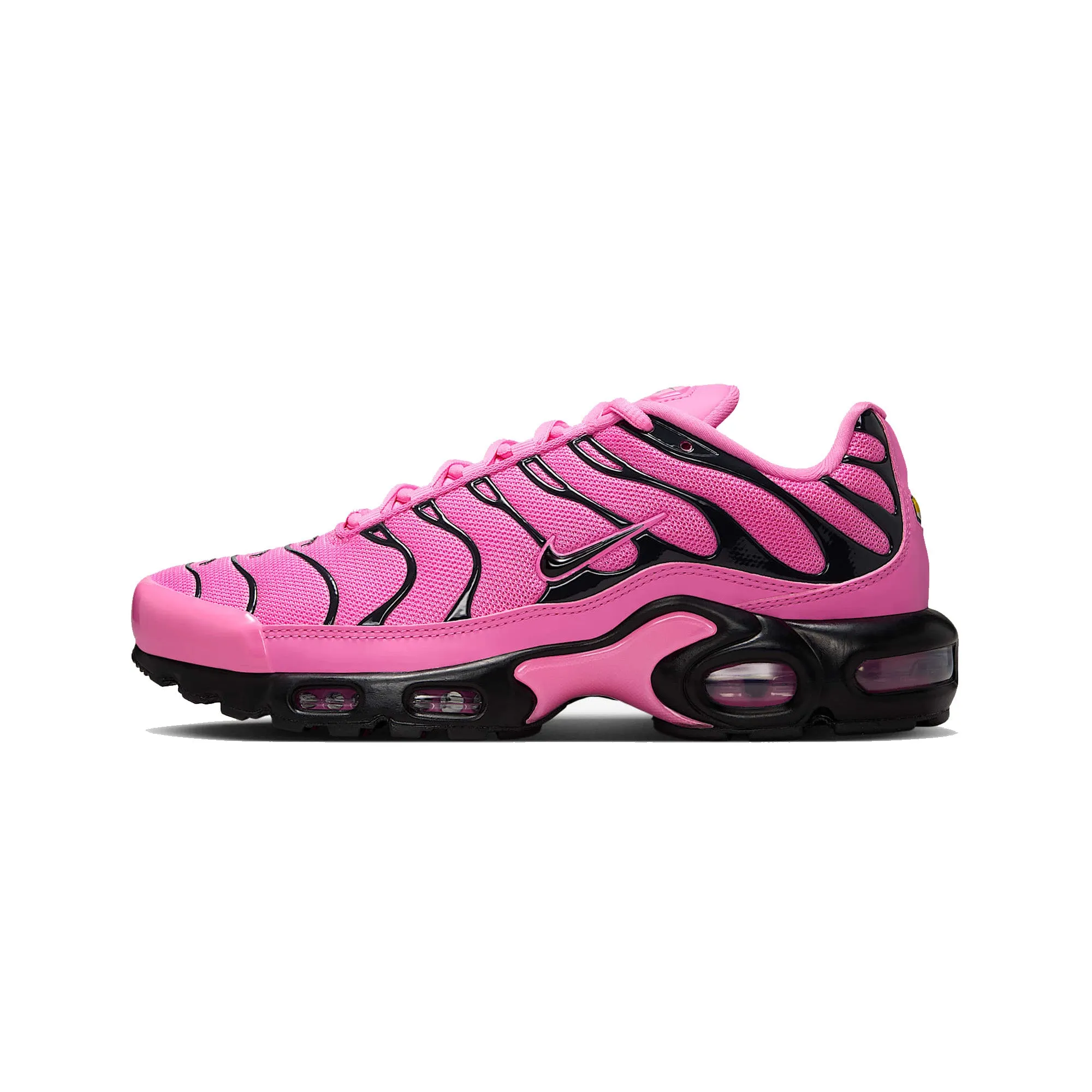 Nike Air Max Plus TN 'Pink Black' Women's (2024) Athletic materials