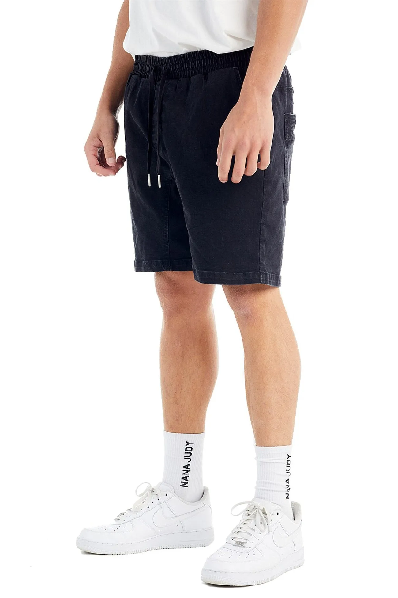 Union Jogger Short Black Stone Abrasion Proof Reinforcements