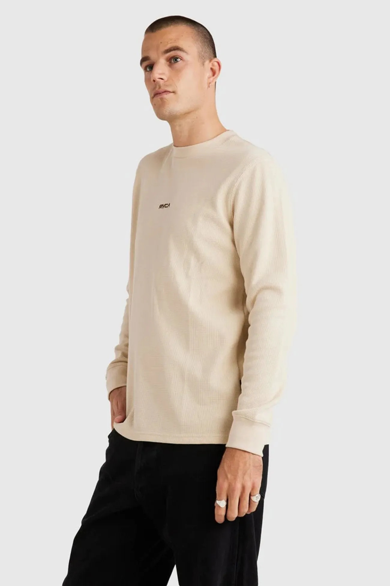 Union Waffle Long Sleeve Natural AbrasionResistant Surface