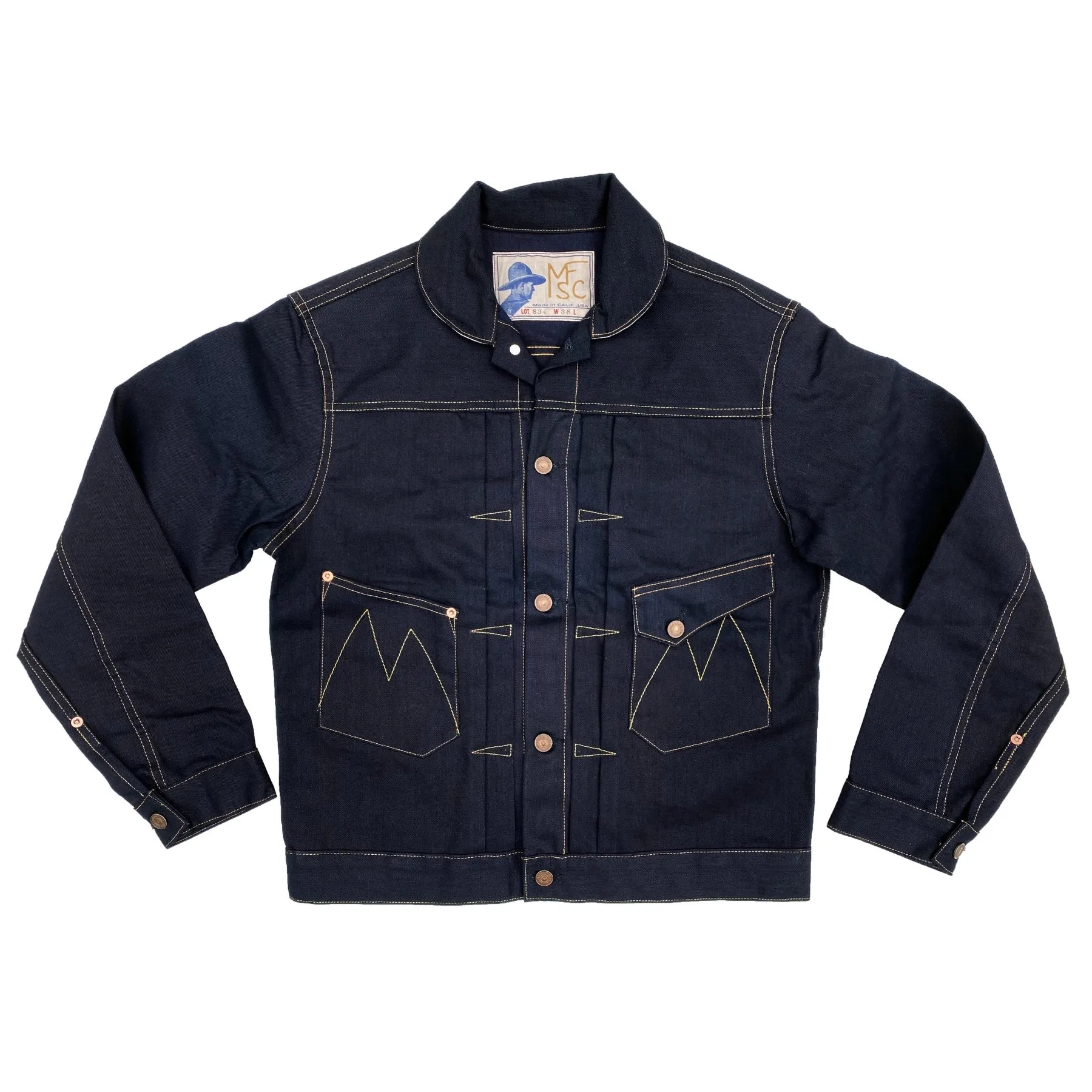 Spring Layer Ranch Blouse - Double Indigo