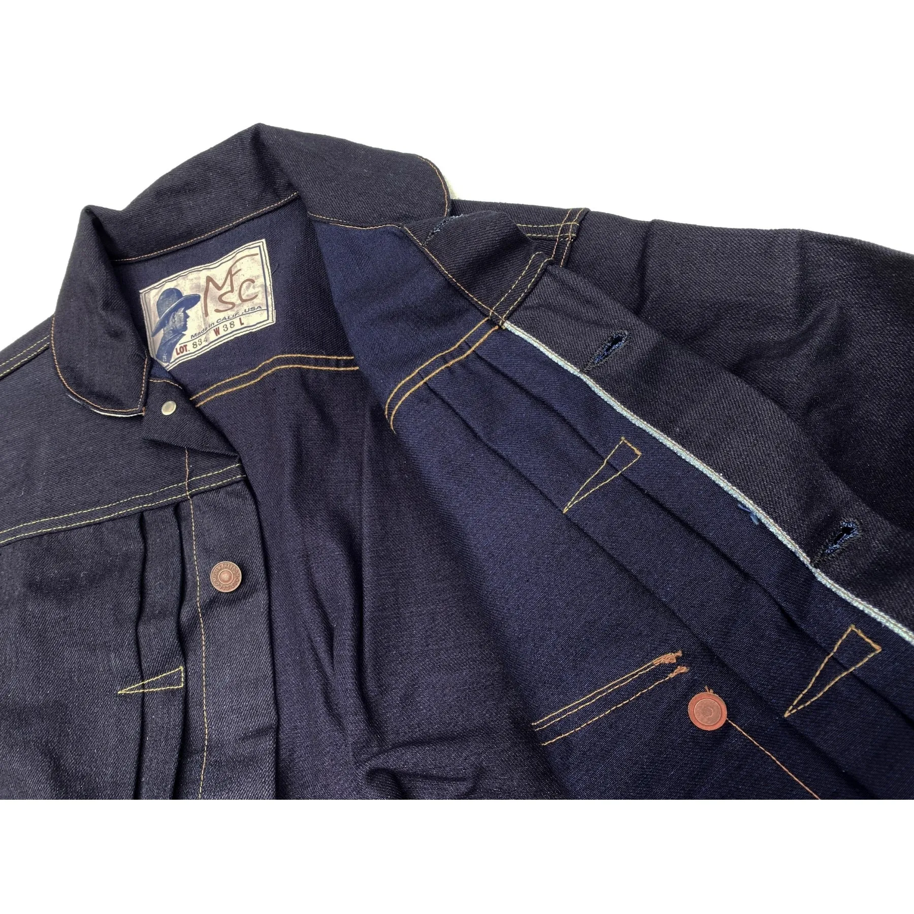 Ranch Blouse - Double Indigo Stain Proof Everyday Layer Style