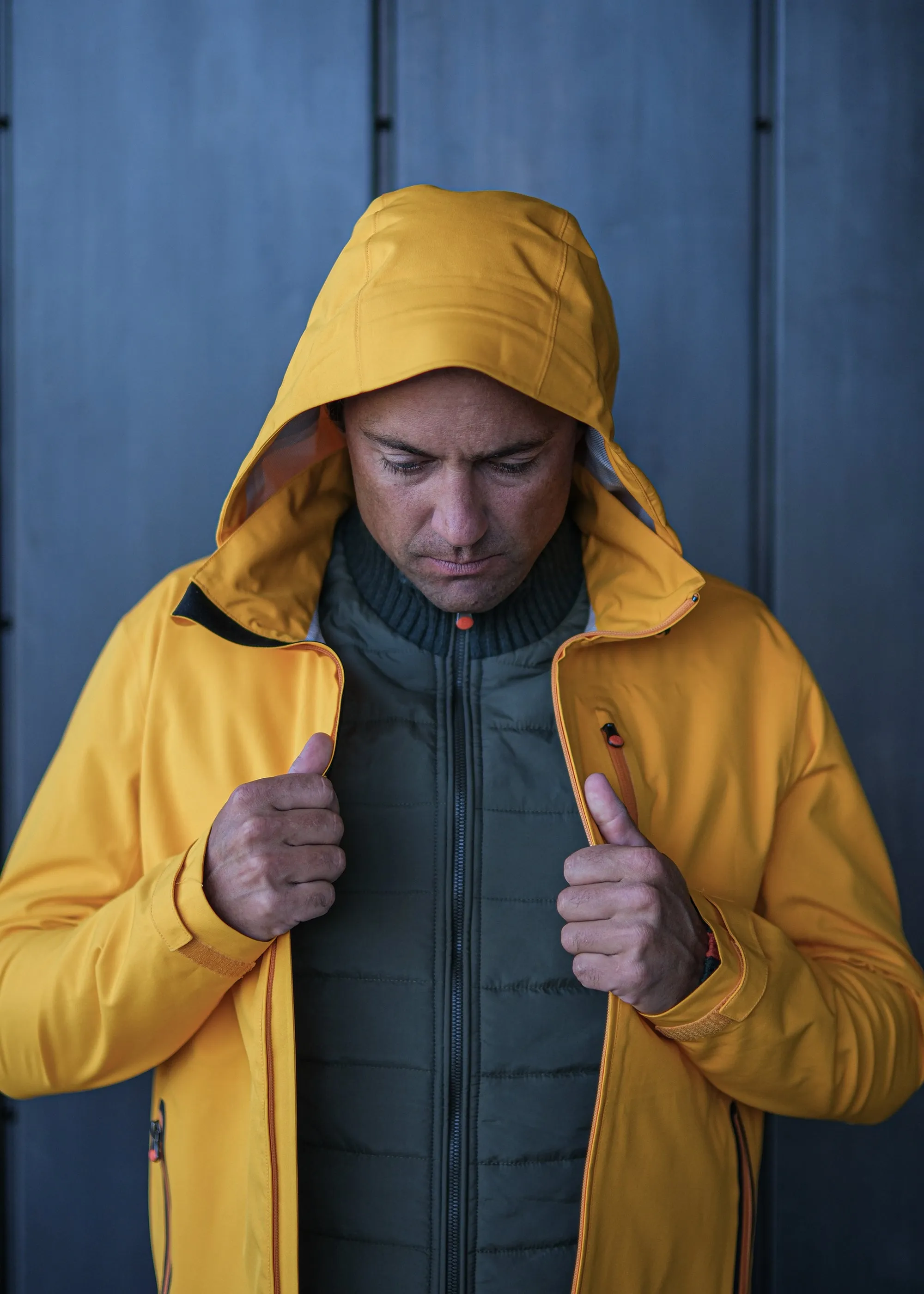 Bold Statement Stylish Chill Piece Geneve Rain Jacket