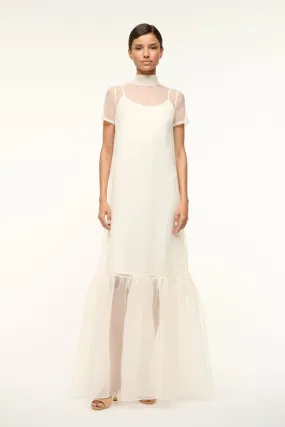 CALLUNA DRESS | WHITE Modern Layering Easy Flow
