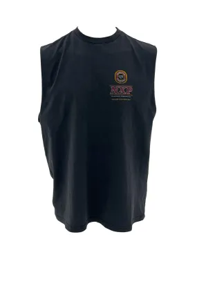 Comical Relaxed Muscle Pigment Black All Purpose Casual Cut Moisture Wicking Material