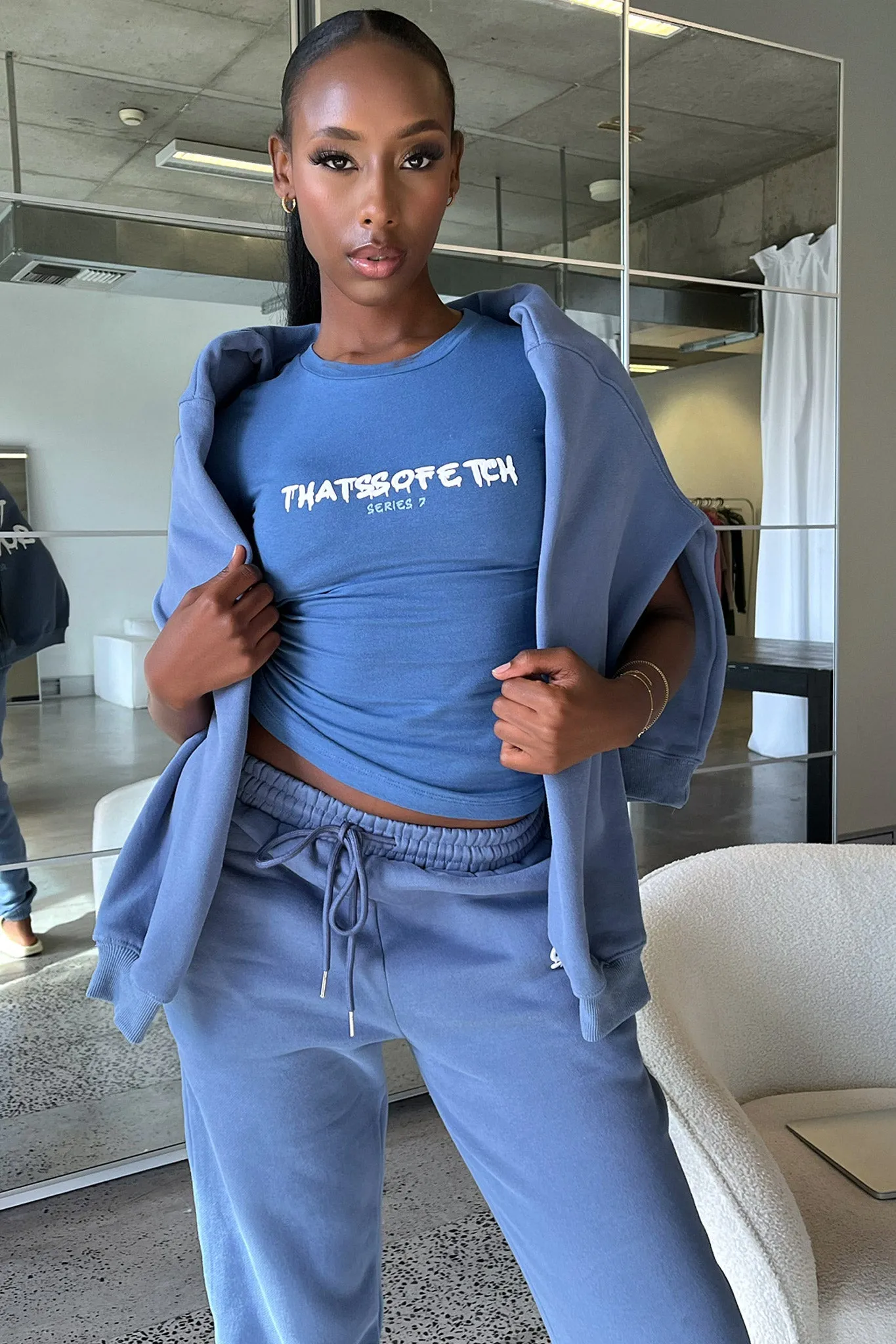 Fit For Comfort Series 7 Tee - Blue