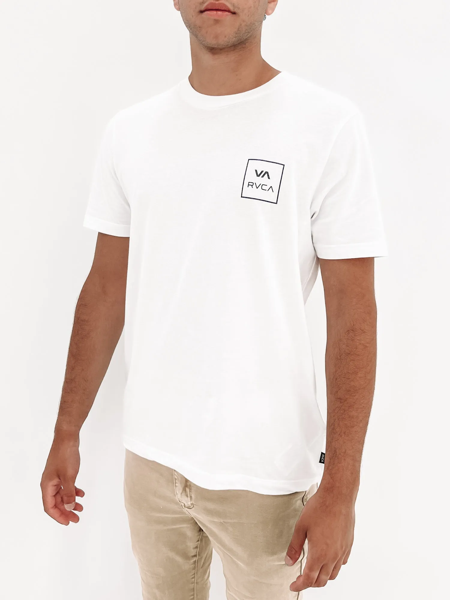 VA All The Way Organic Tee White Wear Resistant Edge UltraSoft Lining