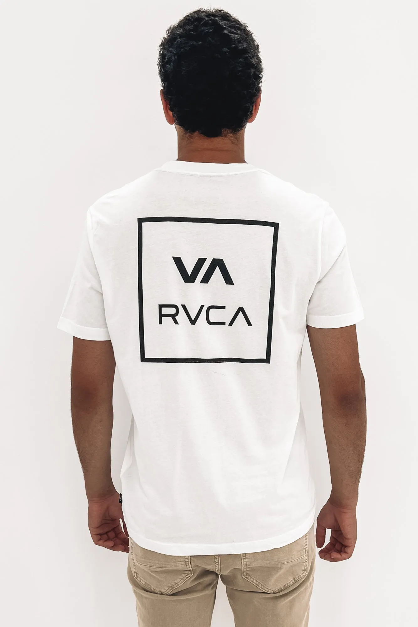 VA All The Way Organic Tee White Reinforced Shoulder Panels ReinforcedShoulders