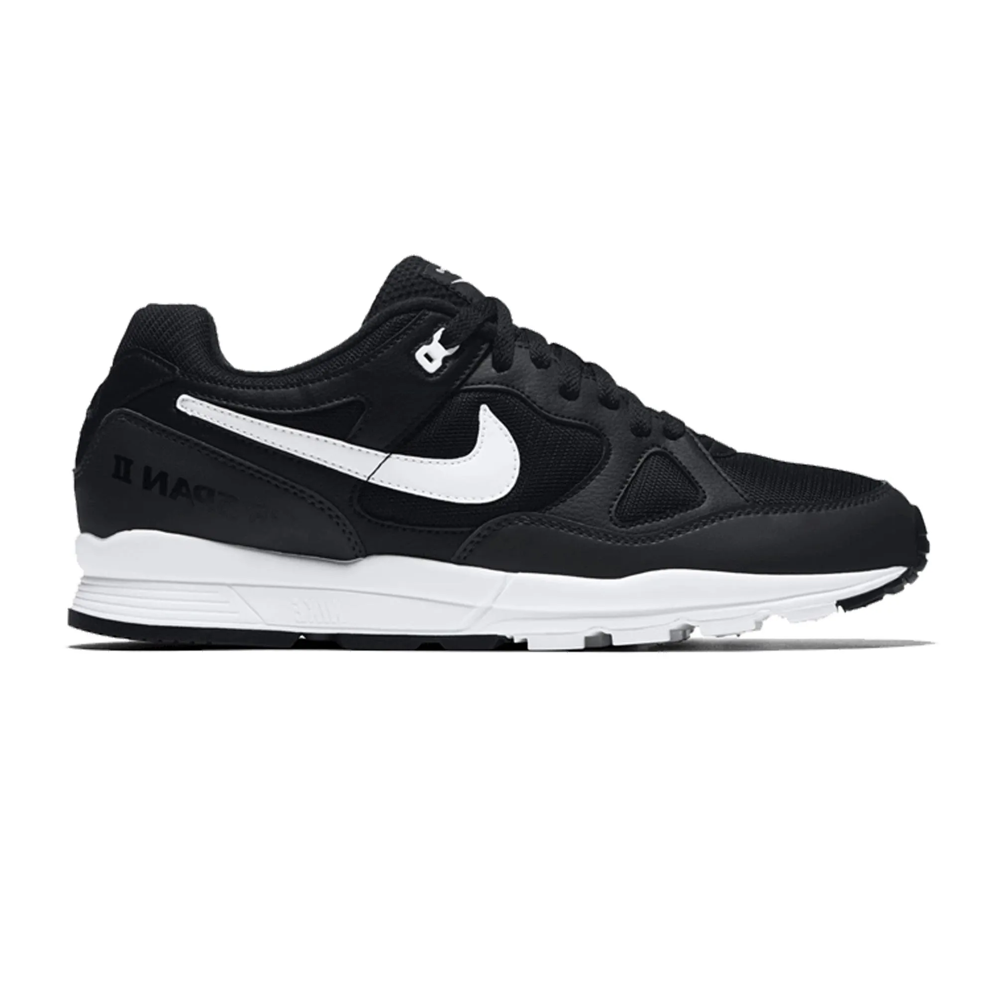 Nike Air Span 2 'Black Anthracite' (2019) Neutral Footbed Design Seamless Knit Body