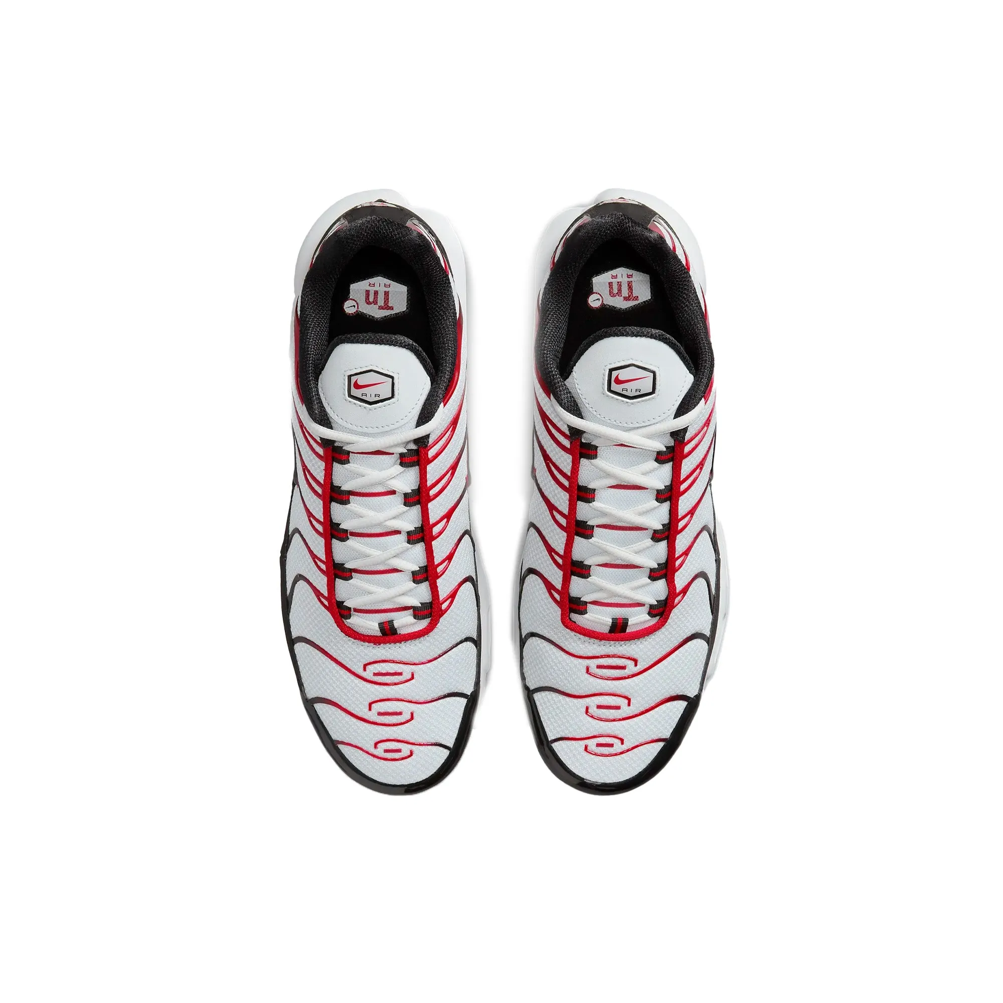 Carbon Fiber Reinforcement Good Traction Nike Air Max Plus TN 'Pure Platinum Black University Red'