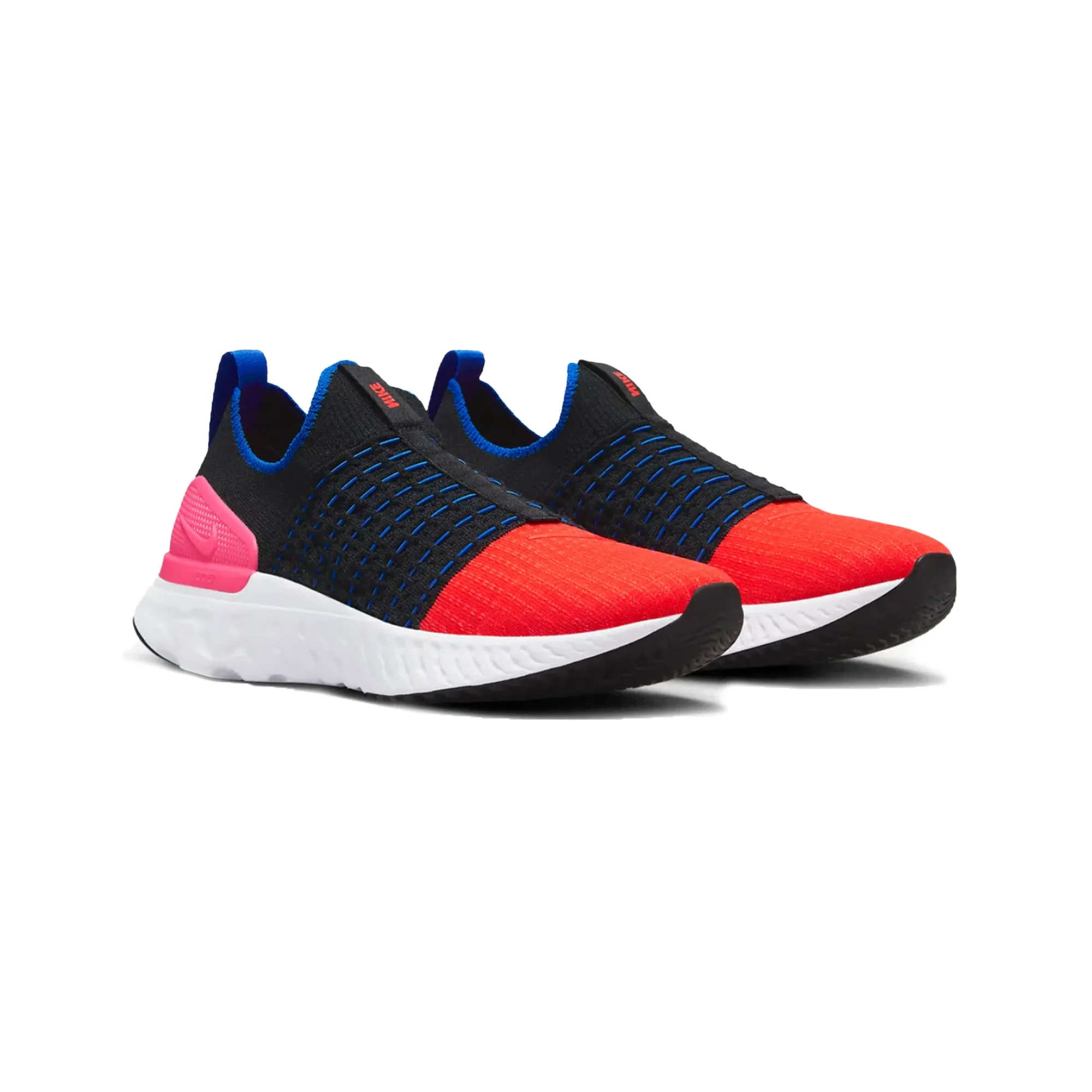 Unique Design Work Walk React Phantom Run Flyknit 2 'Black Hyper Pink' W (2022)