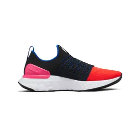 React Phantom Run Flyknit 2 'Black Hyper Pink' W (2022) Perforated Tongue