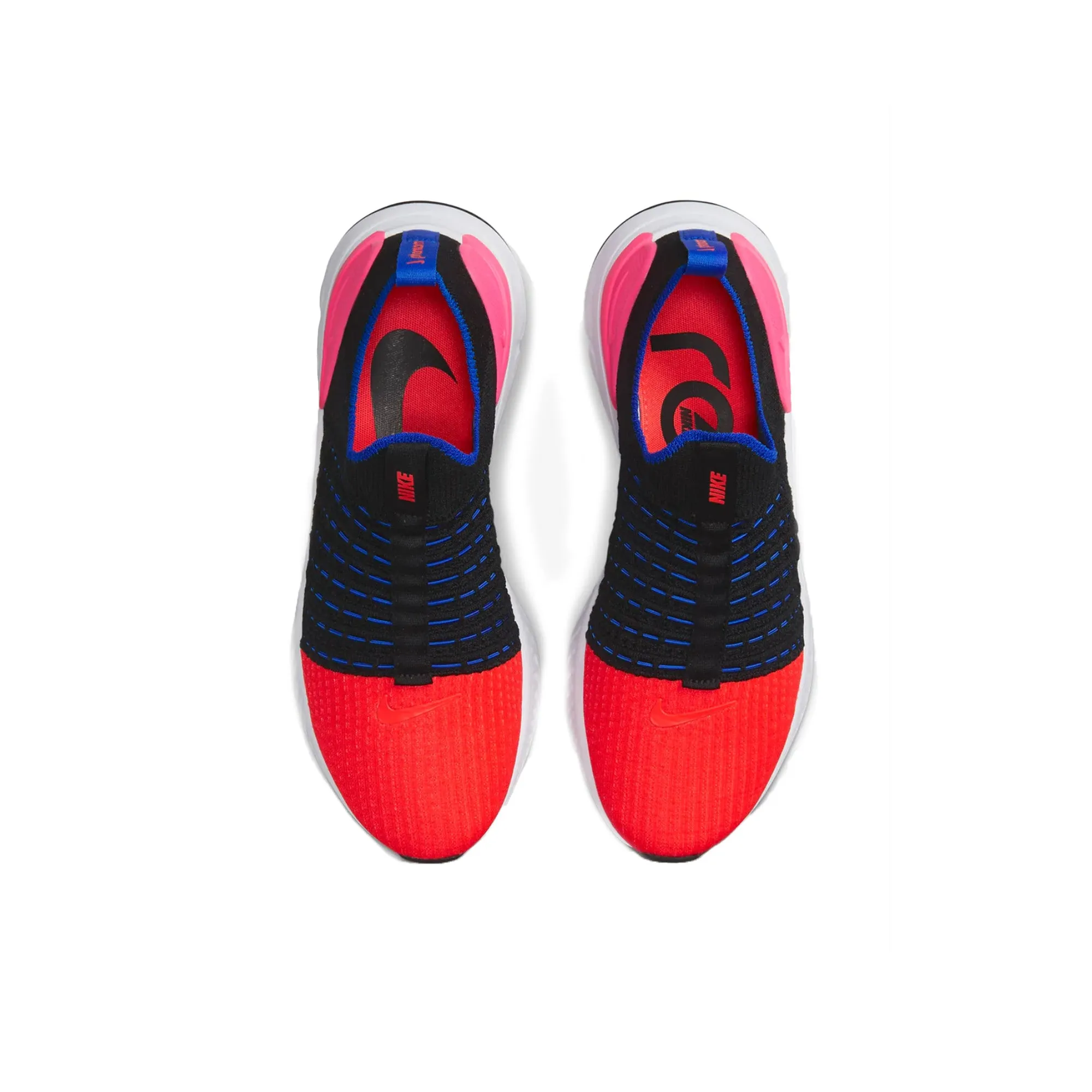 Urban Minimal Sleek Form React Phantom Run Flyknit 2 'Black Hyper Pink' W (2022)