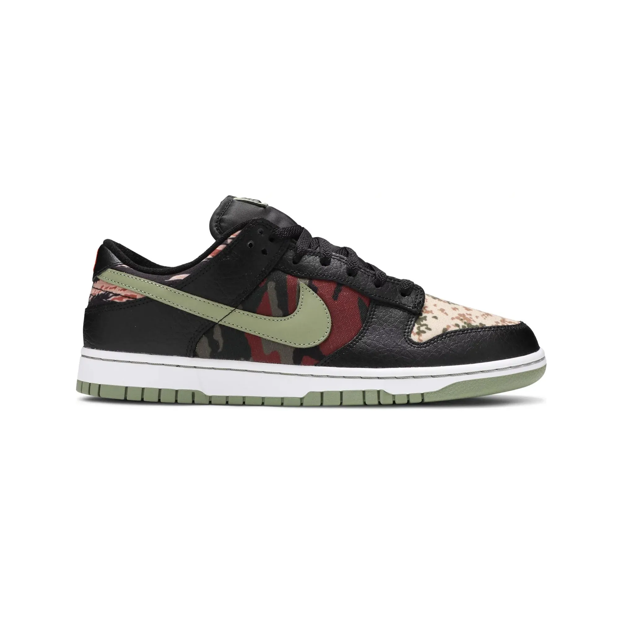 Active Movement Shock Diffusion Nike Dunk Low 'Black Crazy Camo' (2021)