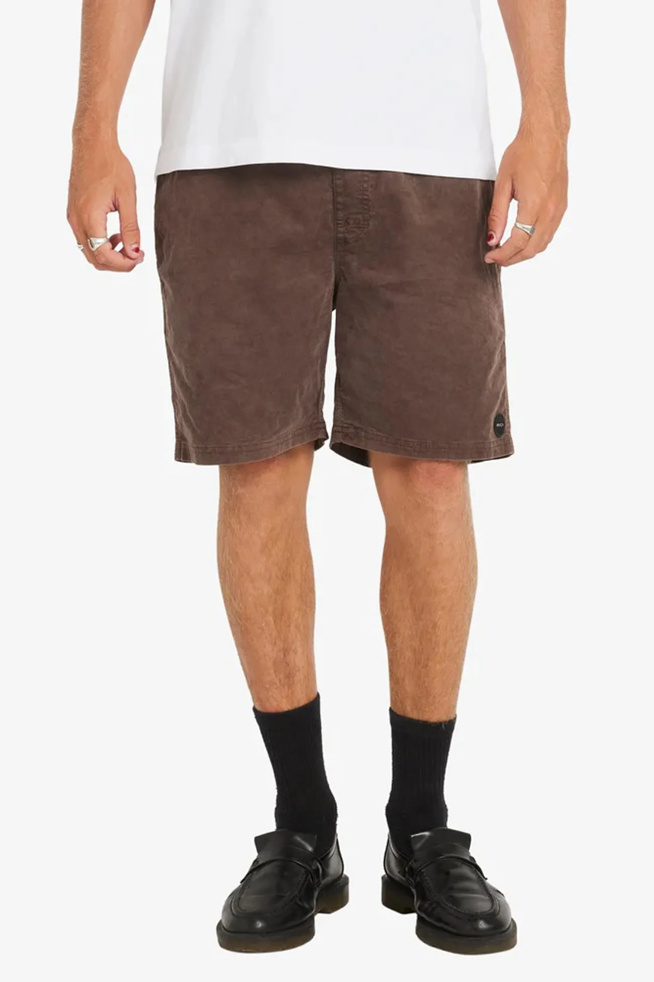 Escape Elastic Cord Short II Chocolate Timeless Appeal