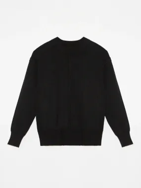 UPF Protective Fabric DAN SWEATER - BLACK