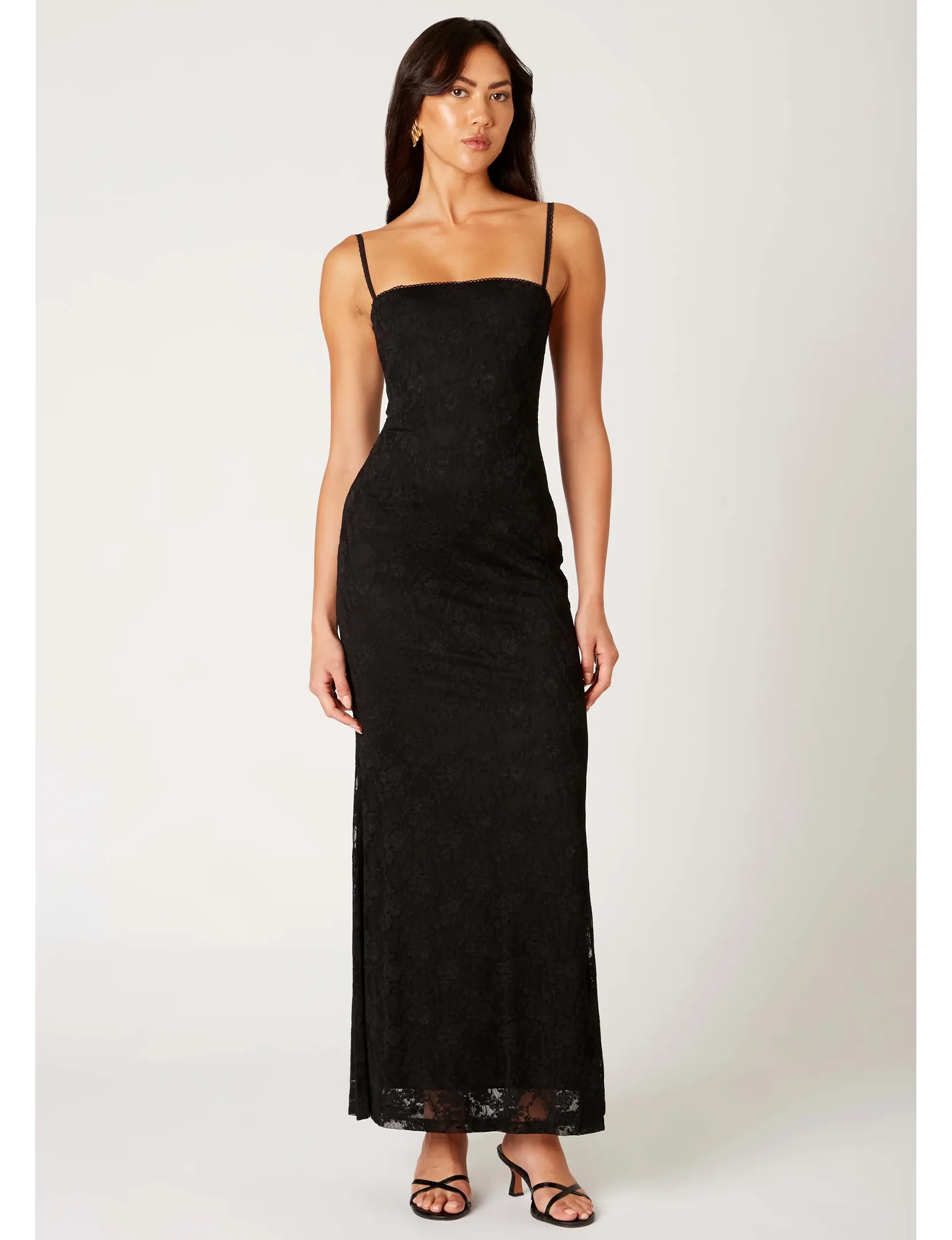 Vetiver Dress, Black Timeless Vibe Flattering Waistband