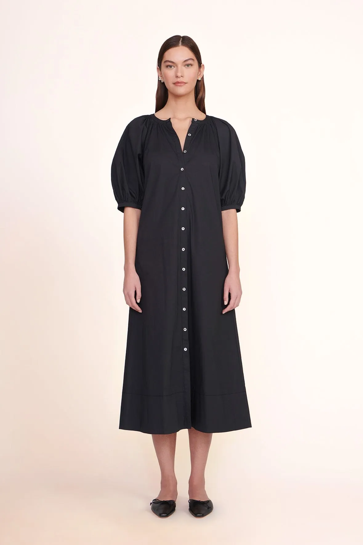 VINCENT DRESS | BLACK Polished and Elegant