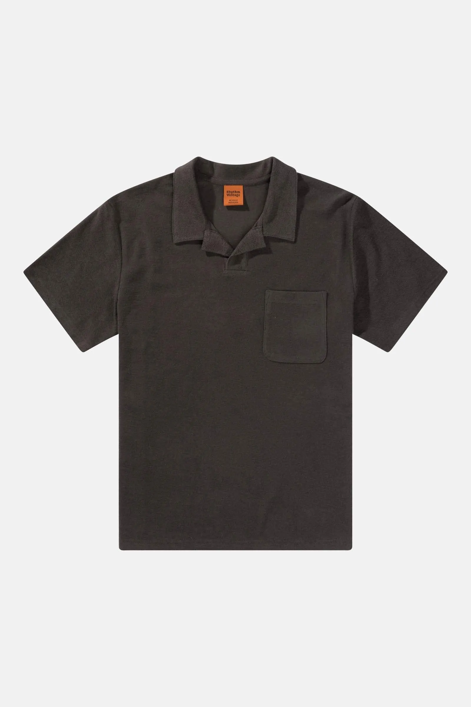 UV protection layer Vintage Terry Polo Vintage Black