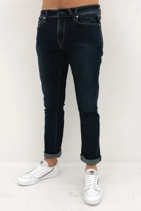 Flexible Performance Wear Rubberized grip Vorta Slim Straight Jean Vintage Blue
