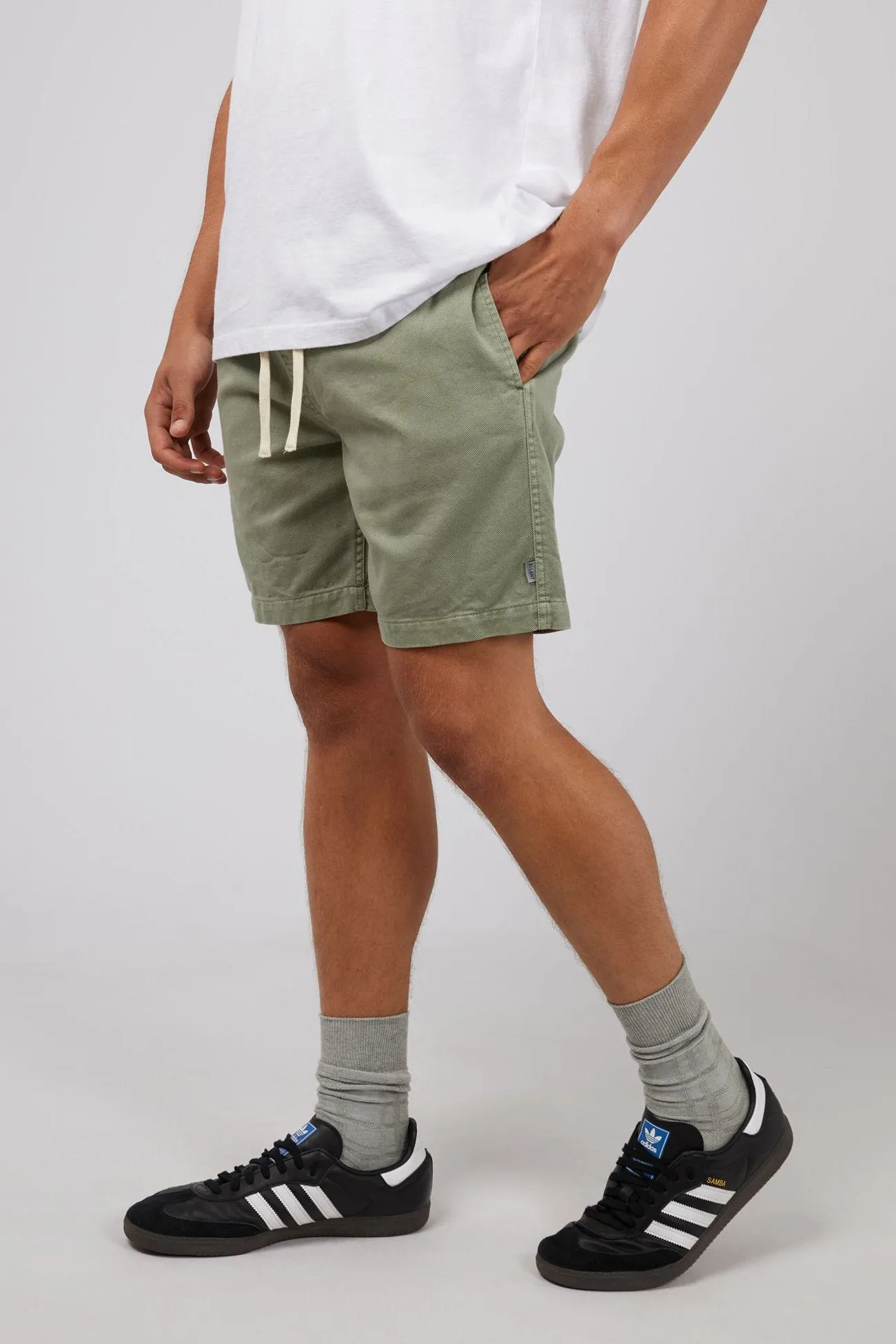Stretchable Walter Short Khaki