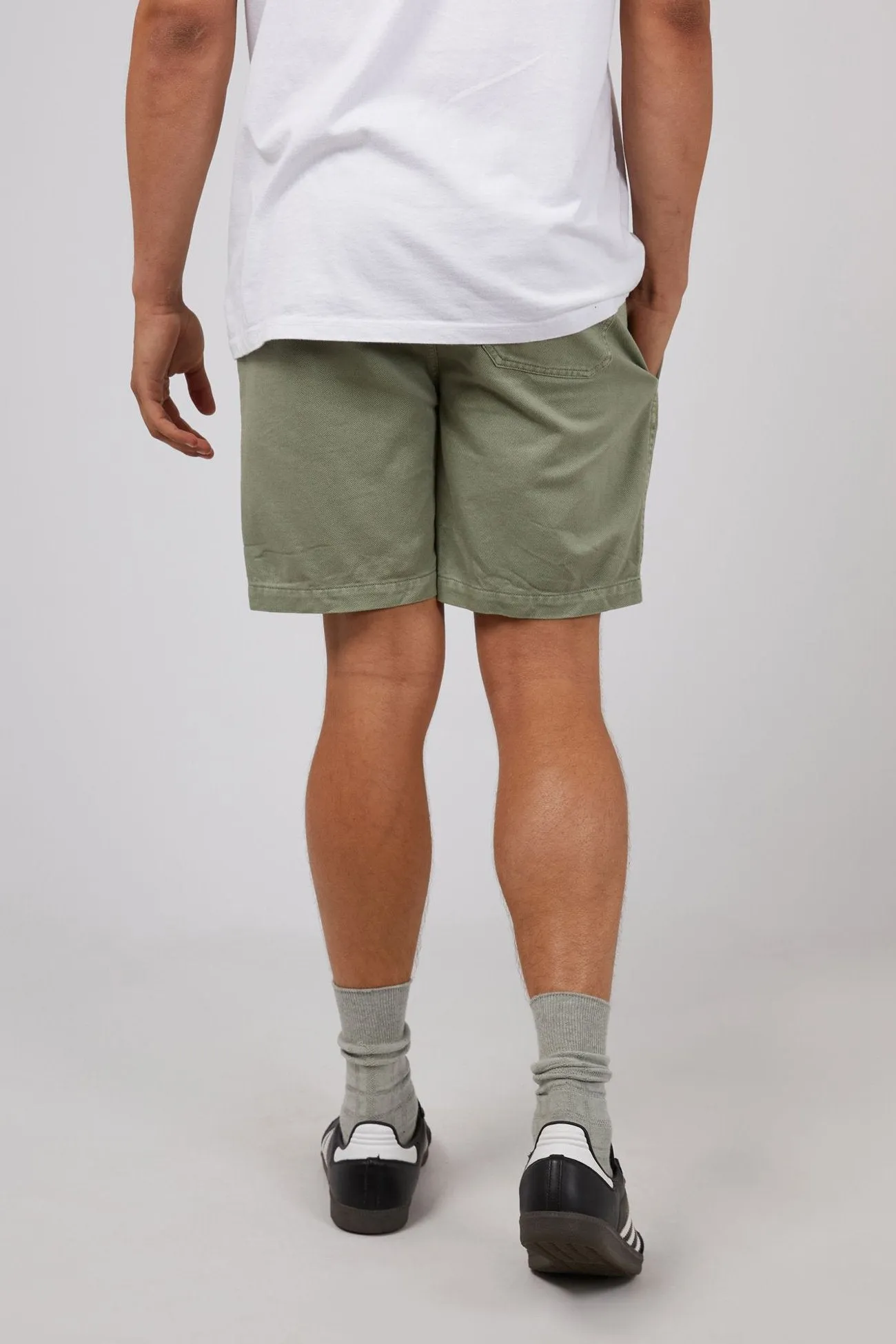 Walter Short Khaki Anti Pilling Fabric CompressionSupport