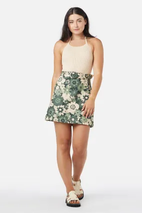 Twiggy Floral Skirt High Mobility Skinny Fit