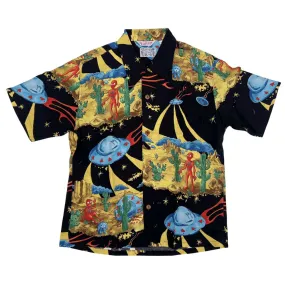 Retro Vibe ??FLYING SAUCERS?? Rock ??n?? Roll Shirt - Charlie