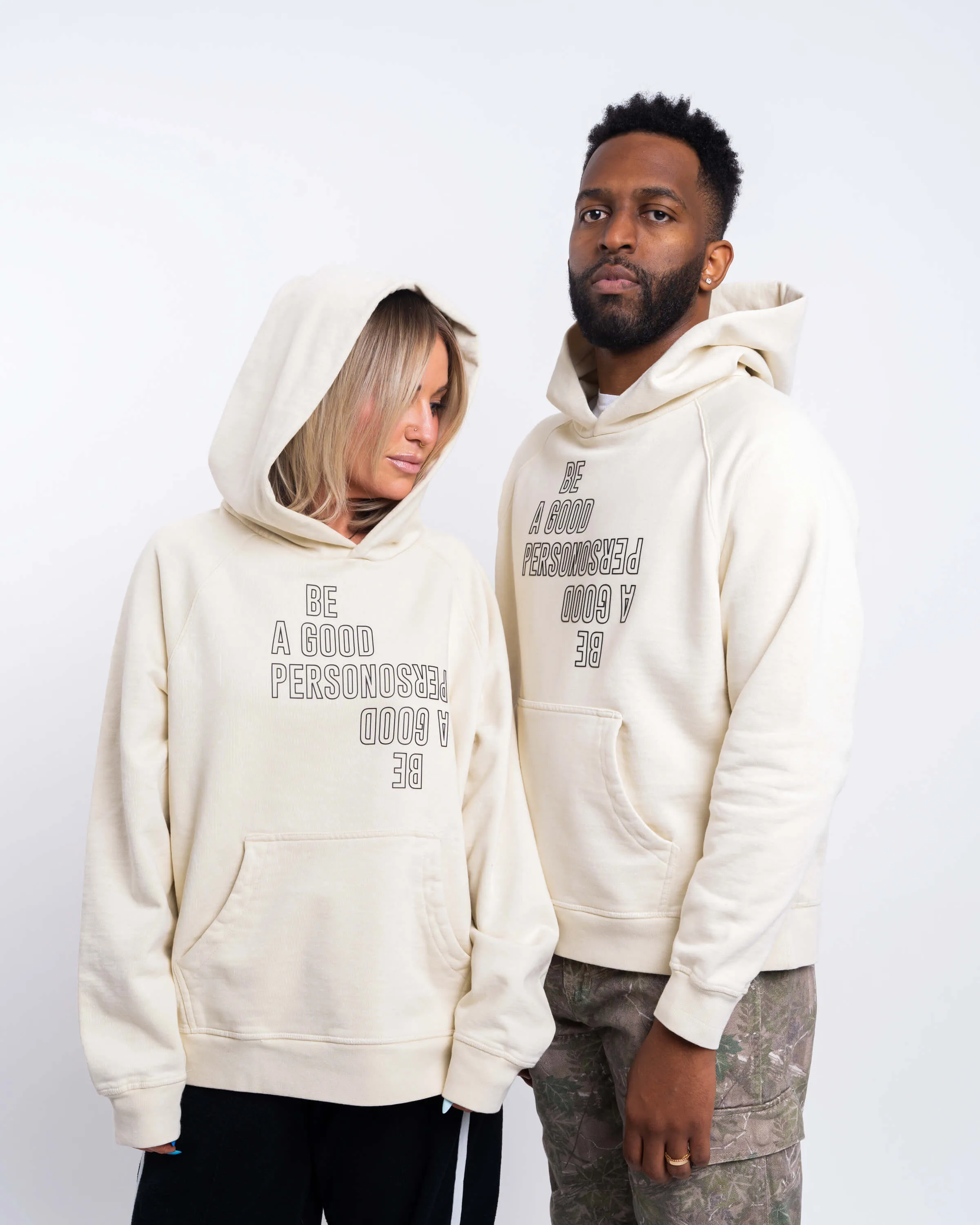 Reflection Heavyweight Hoodie - Natural City Mood Wear Tiger like