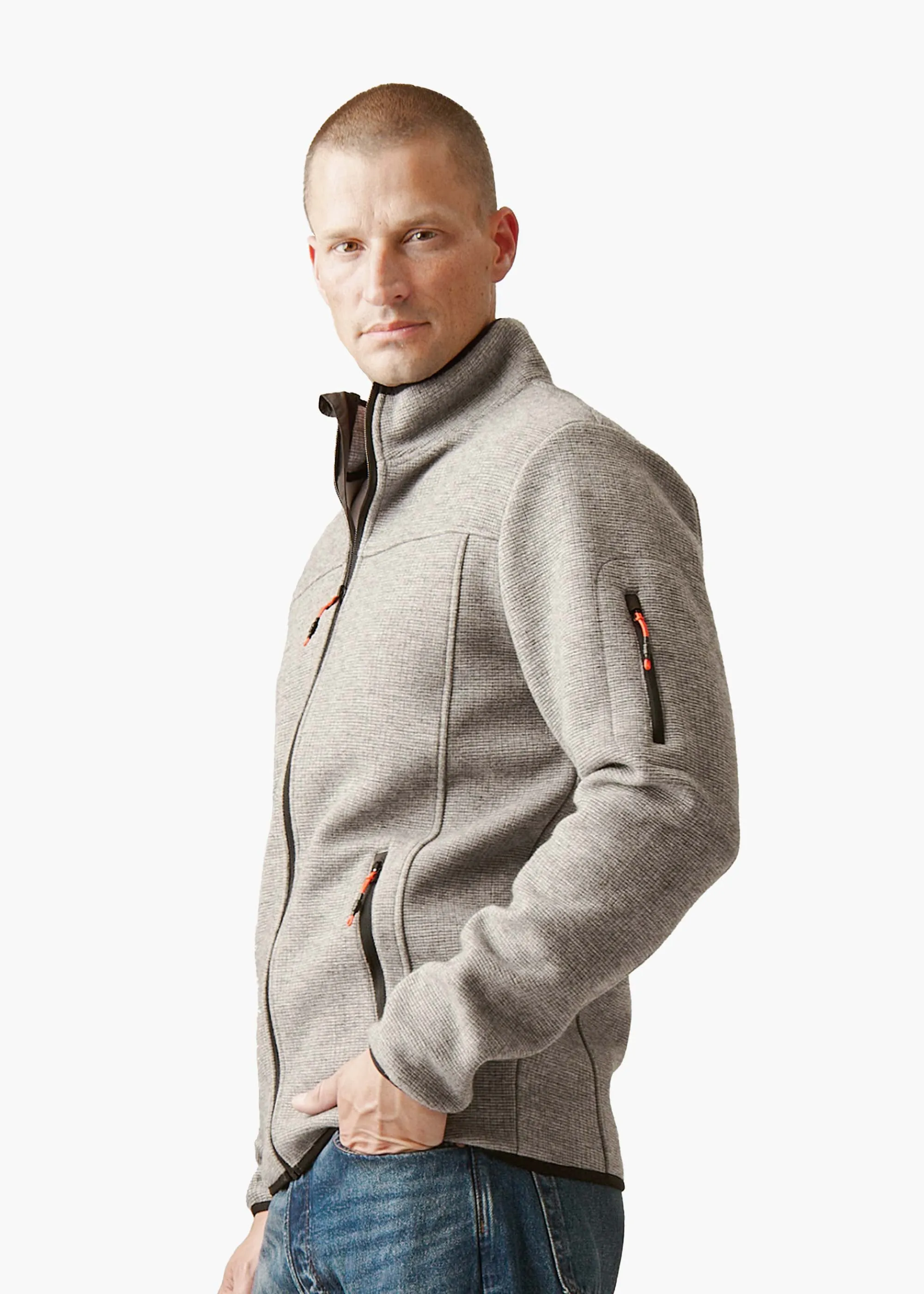 Vali Full Zip LaserCut Vents New Cut