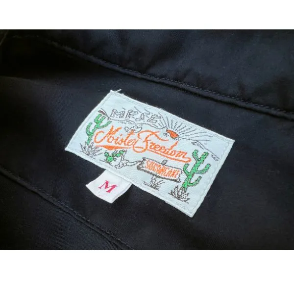 Dude Rancher Cotton Sateen - Black Functional Design