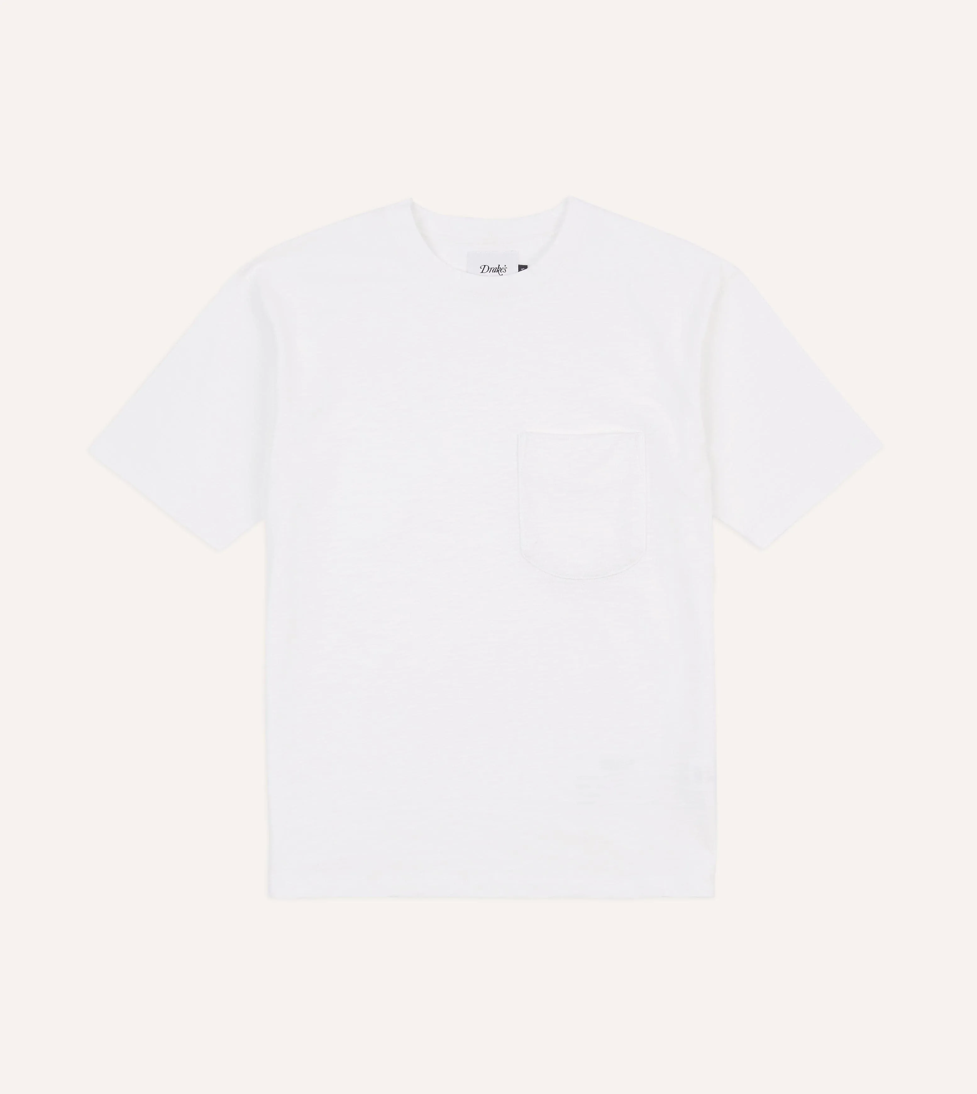 Non Iron Fabric Cozy and Fashionable White Flam?? Cotton Crew Neck Hiking T-Shirt