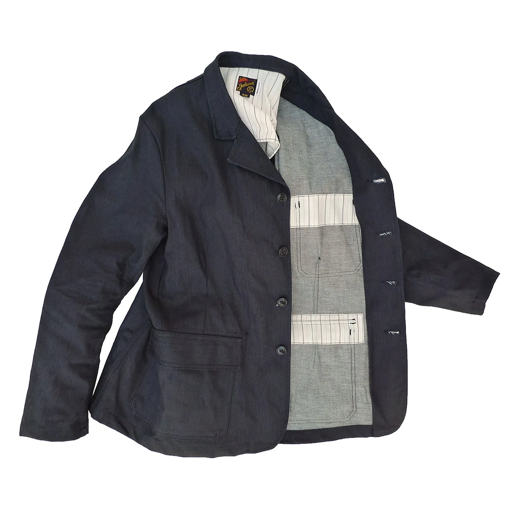 Thermo Regulating Continental Sportcoat - JC Black Denim