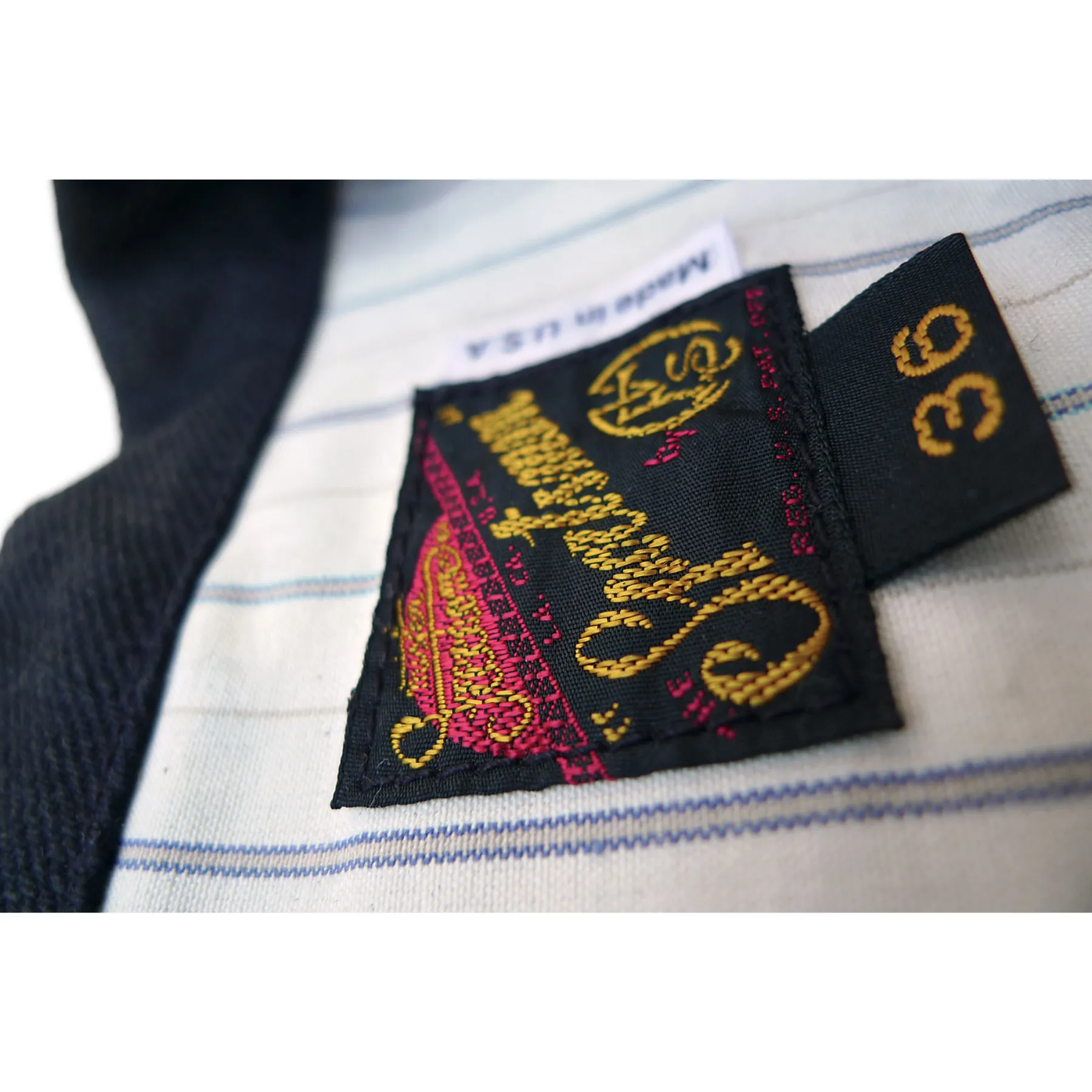 Continental Sportcoat - JC Black Denim Leather Bits Noise Free Fabric