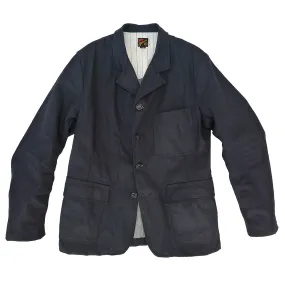 Continental Sportcoat - JC Black Denim Durable AbrasionResistant Panels Reused Cloth