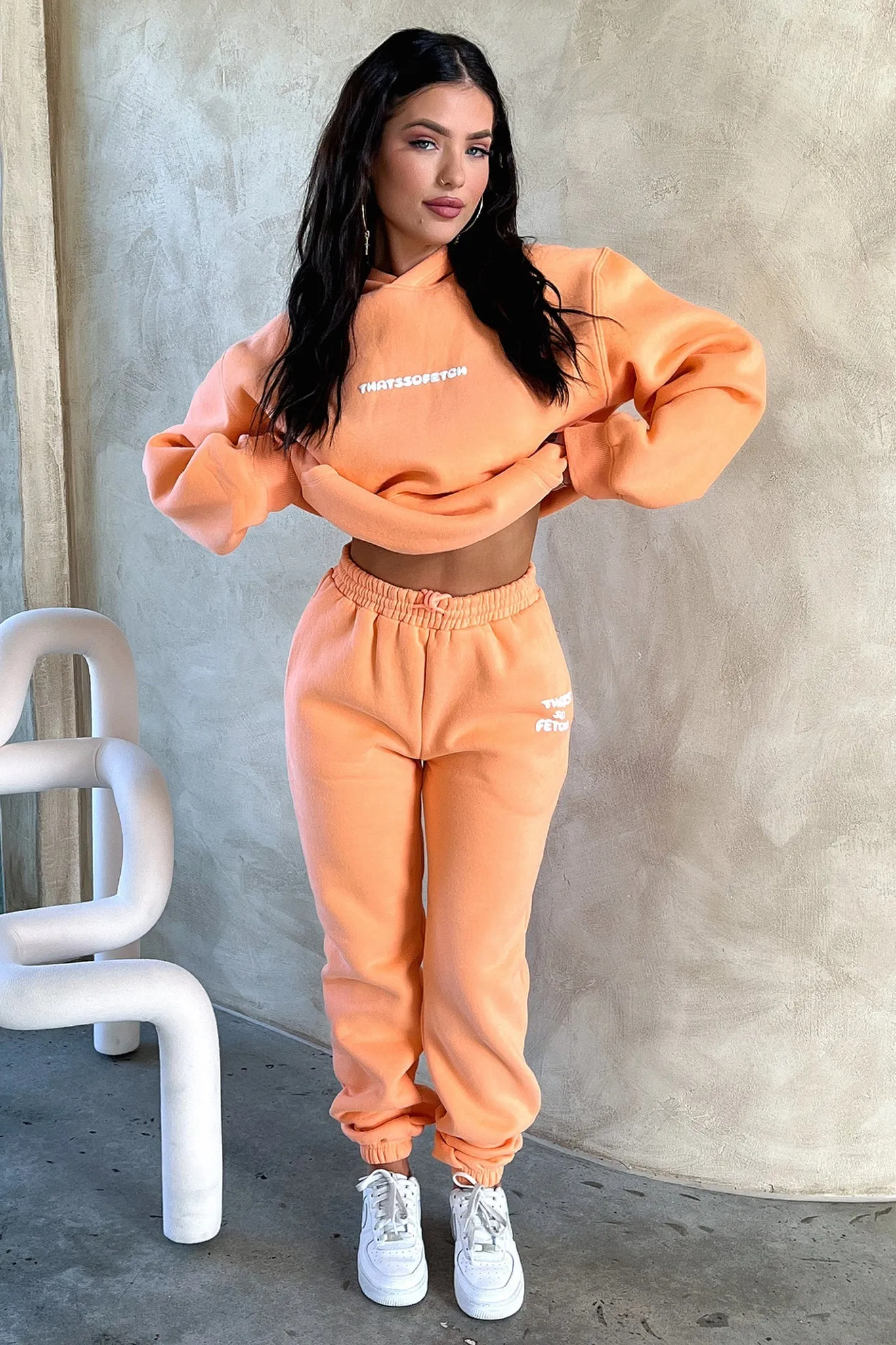 Series 3 Sweatpants - Peach Low Profile FadeResistantTreatment