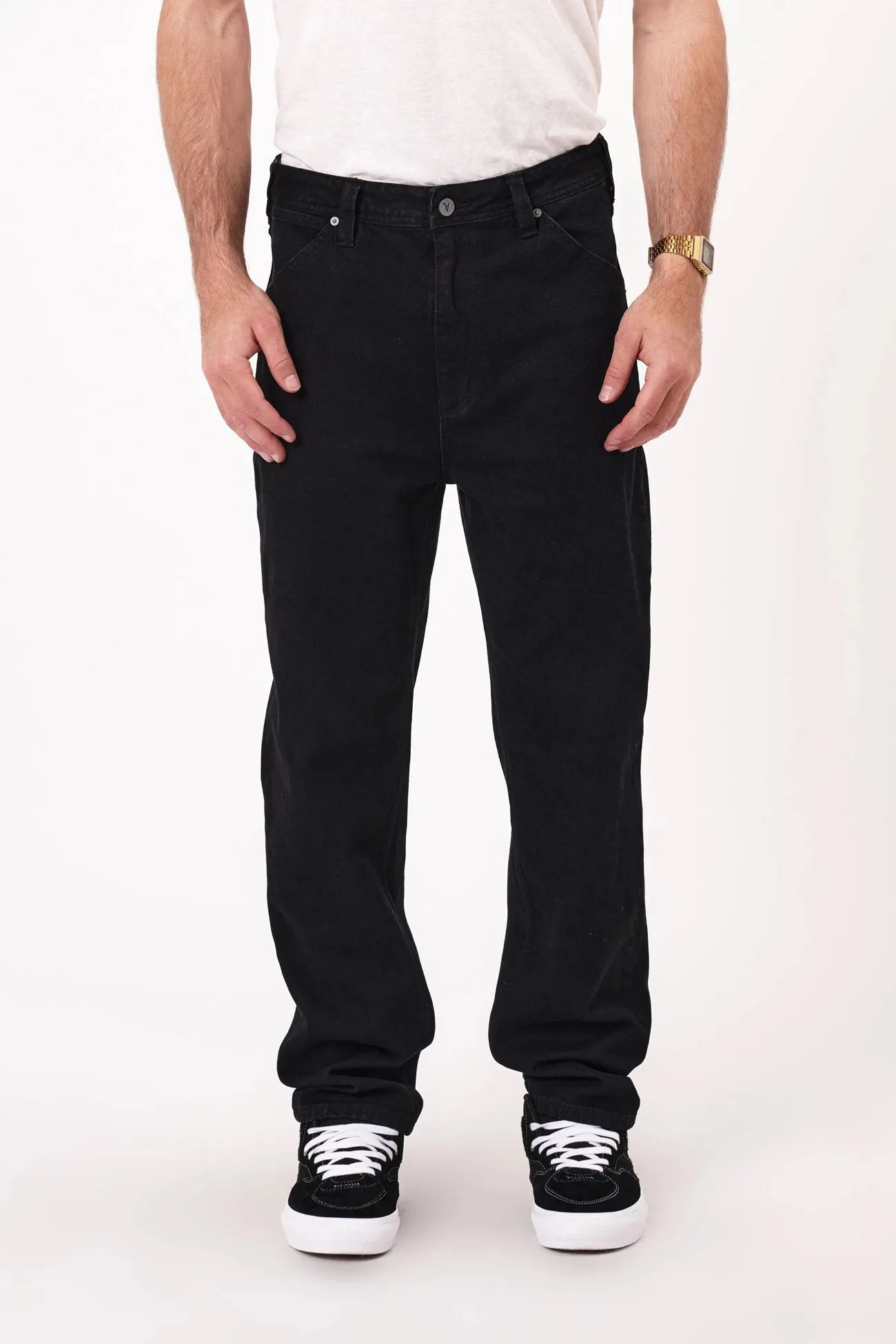 Active Performance A4 Taper Jean Patrick Black
