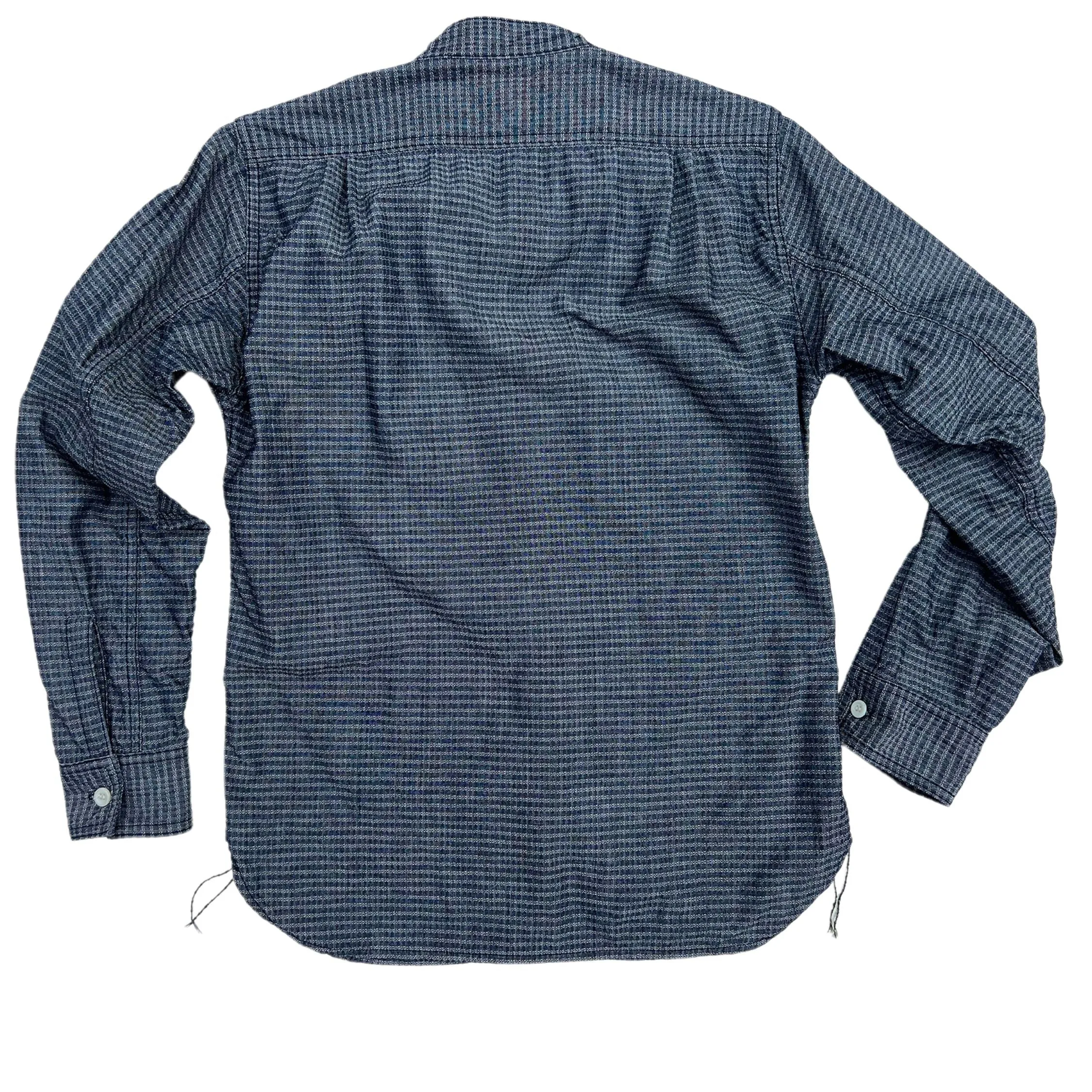 Team Building ??HOMESTEADER?? Shirt - Indigo Jacquard