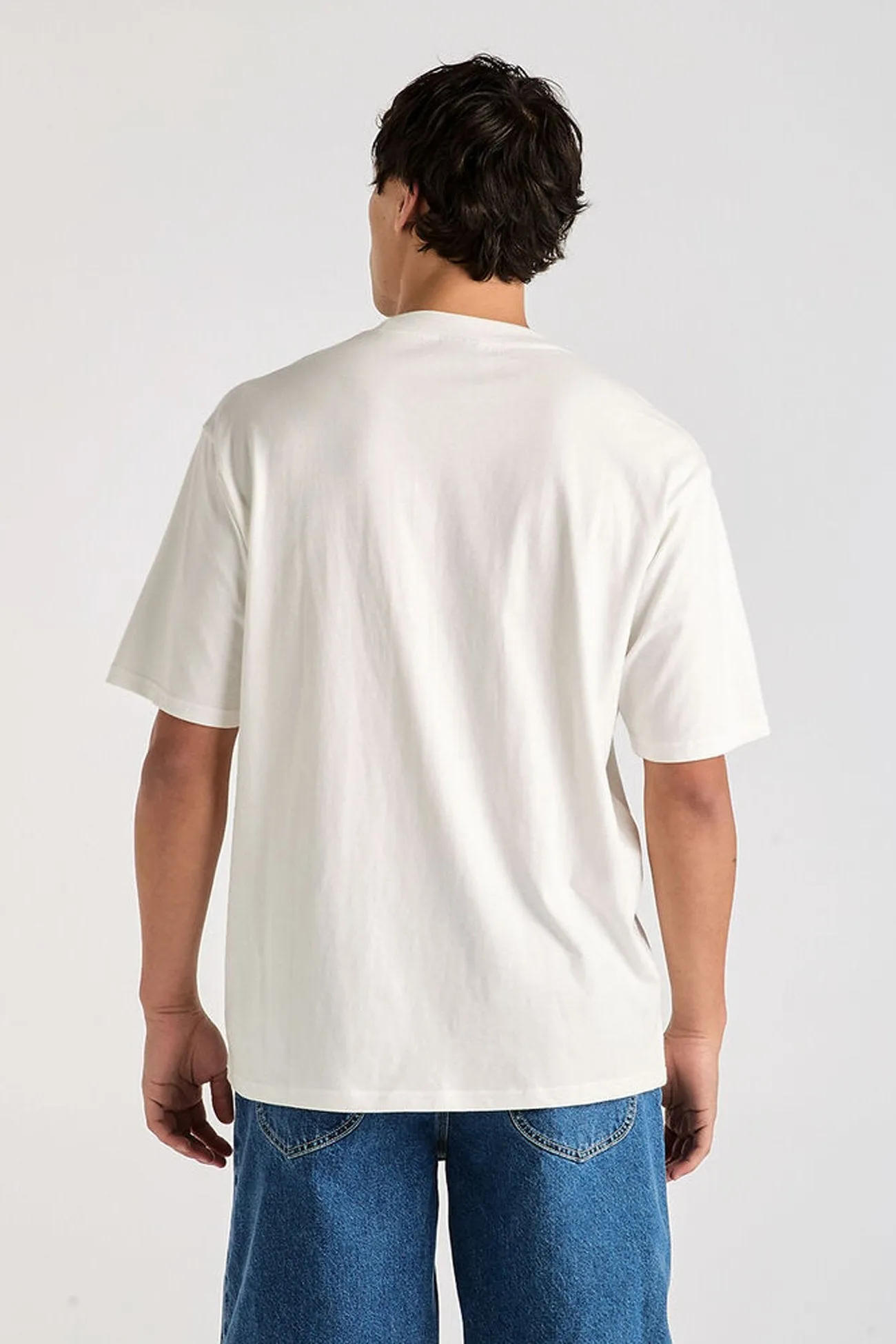 Relaxed Design OdorResistant Fabric HD Lee Co Baggy Tee Vintage White