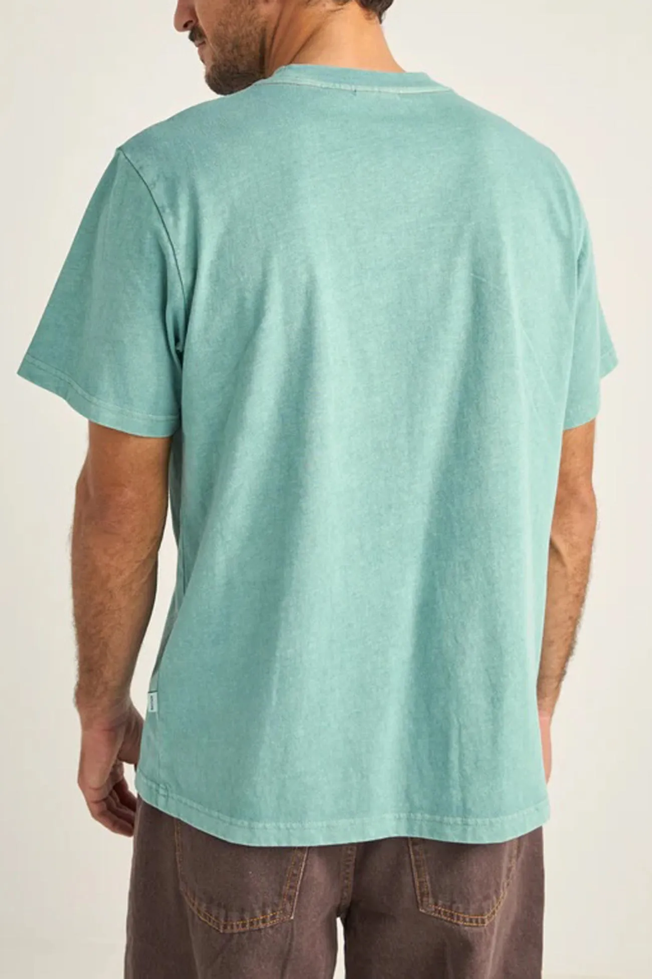 MoistureWicking Technology Non Closure Collar Dos Soles Vintage Short Sleeve T-Shirt Green